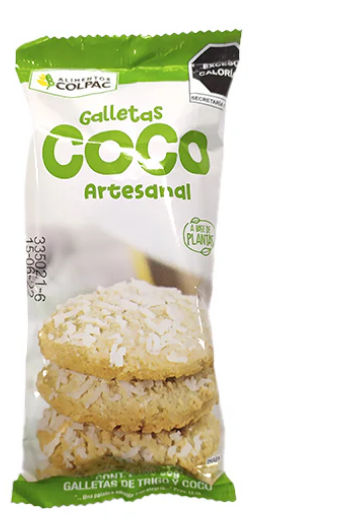 GALLETAS DE COCO  80 G ALINSA