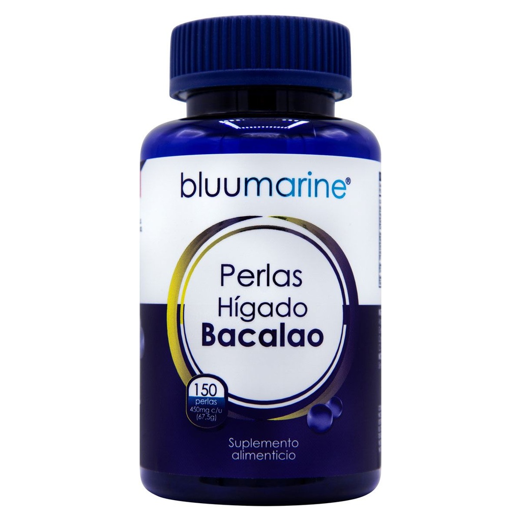 PERLAS HIGADO BACALAO C/150 ANAHUAC