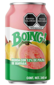 BOING LATA y  VIDRIO 340ML