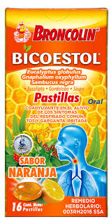 BICOESTOL  CARAMELO NARANJA C/16