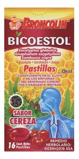 BICOESTOL CARAMELO CEREZA C/16