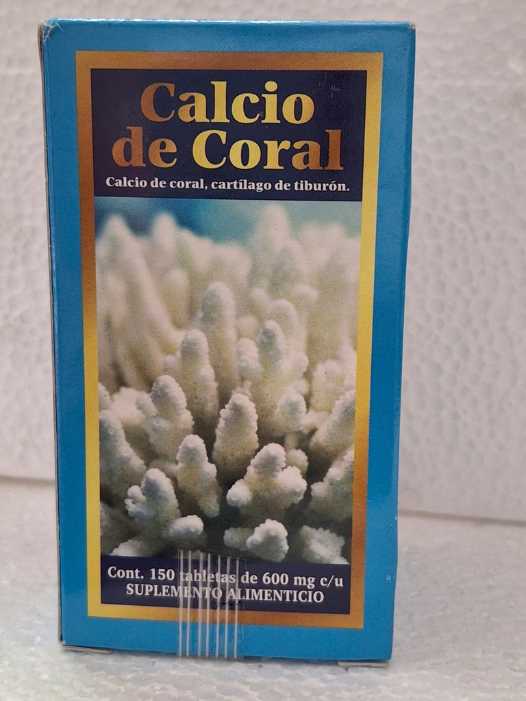 CALCIO DE CORAL 150 TAB  MEXICA
