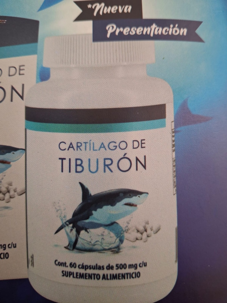 CARTILAGO DE TIBURON 60 CAP MEXICA