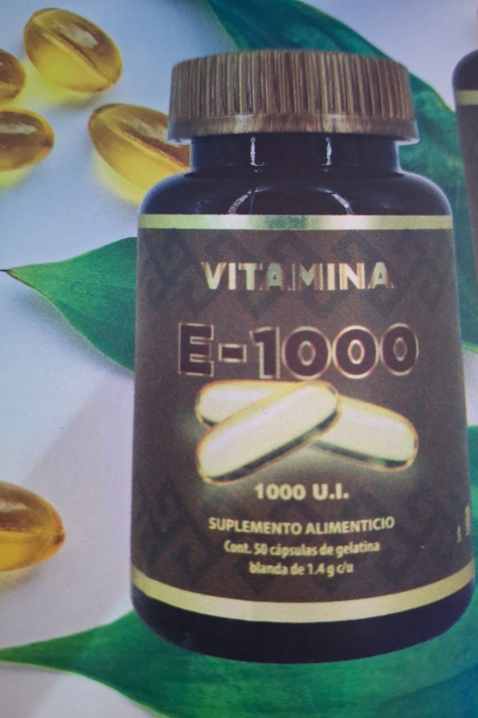 VITAMINA E-1000  CON 50 CAPS. MEXICA