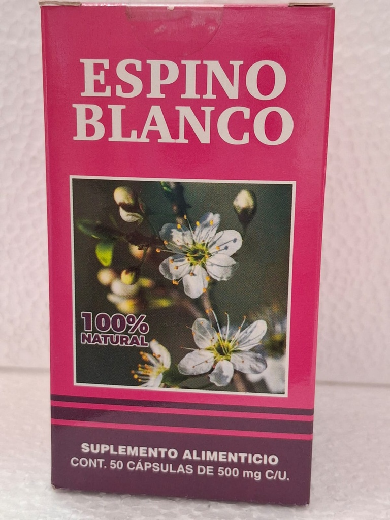 ESPINO BLANCO 50 CAP MEXICA