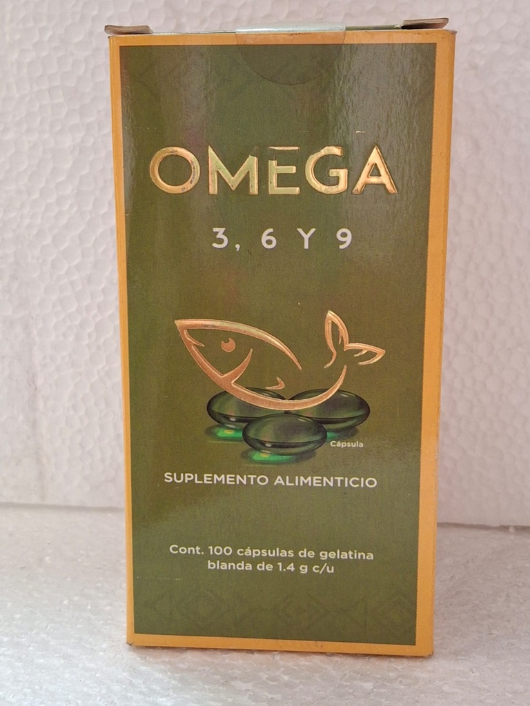 OMEGA 3 6 Y 9  100 CAP MEXICA