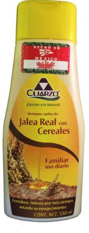 SHAMPOO  JALEA REAL CER. 550ML CUARZO