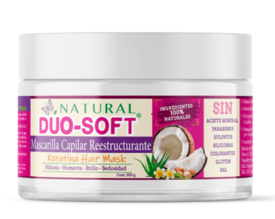 DUO SOFT MASCARILLA CAPILAR 300 GRS