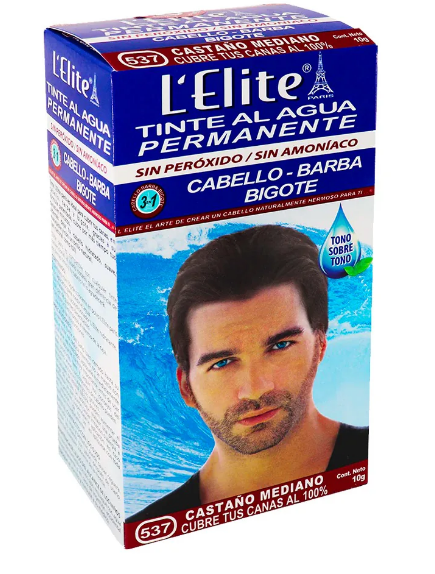 TINTE ELITE CASTAÑO MEDIANO 537 CABALLERO