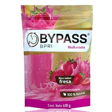 BYPASS FIBRA MALTEDA DE FRESA 400 GRS