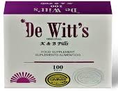 DE WITTS MORADO C/100 PILLS