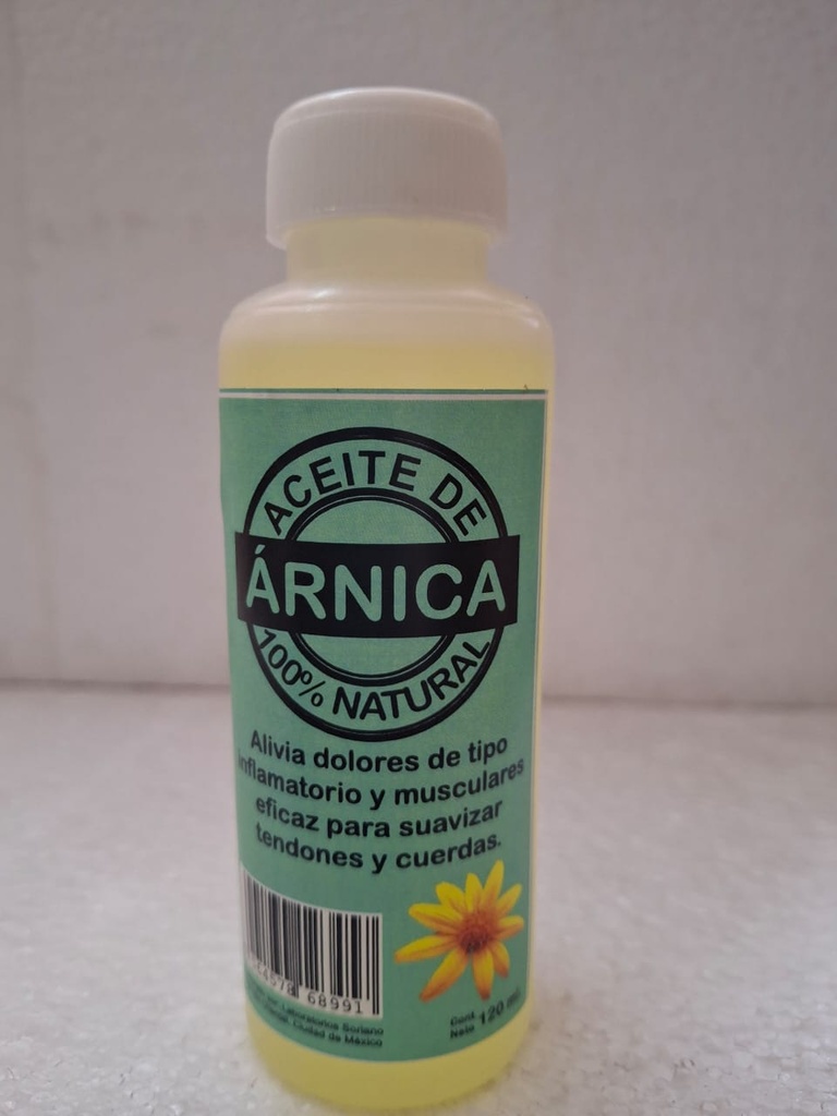 ACEITE DE ARNICA 120ML SORIANO