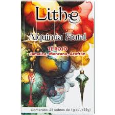 LITHE ALQUIMIA FRUTAL TE ROJO JAMAICA MZA. 25 SOBRES