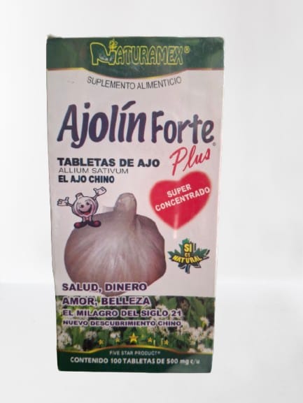 AJOLIN FORTE  C/100  TABLETAS NATURAMEX