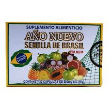 SEMILLA DE BRASIL 30 CAP NUTRY NVO