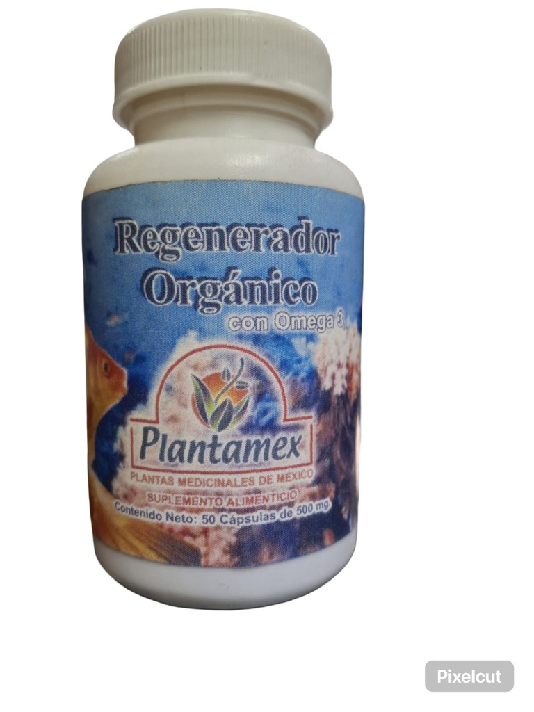 REGENERADOR ORGANICO 50 CAPS PLANTAMEX