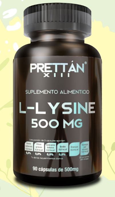 L-LYSINE 90 CAPS PRETTAN 500 MG