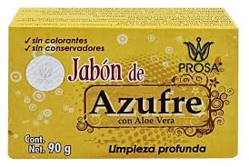 JABON DE AZUFRE C/ALOE PROSA