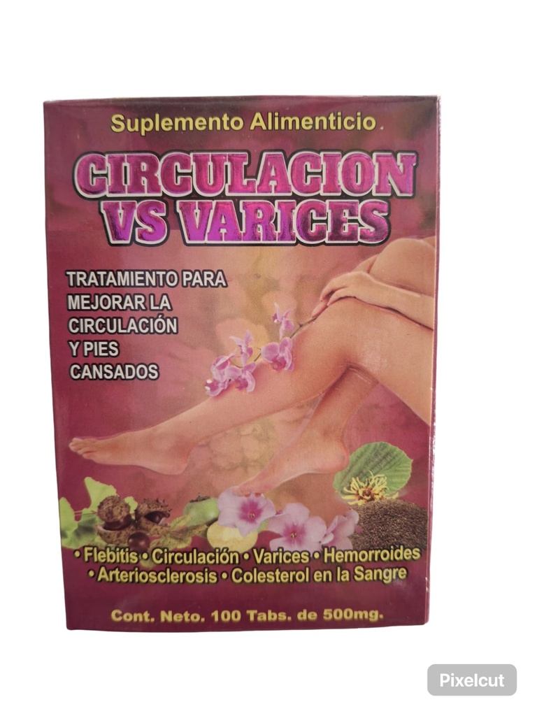 CIRCULACION Y VARICES  100 TAB DINA