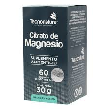 CITRATO DE MAGNESIO 60 CAP 500N GR TECNU