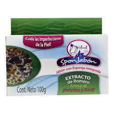 SPON JABON DE ROMERO 100 G VELVET