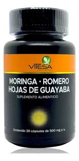 MORINGA ROMERO Y HOJAS DE GUAYABA C/30 CAP VITESA