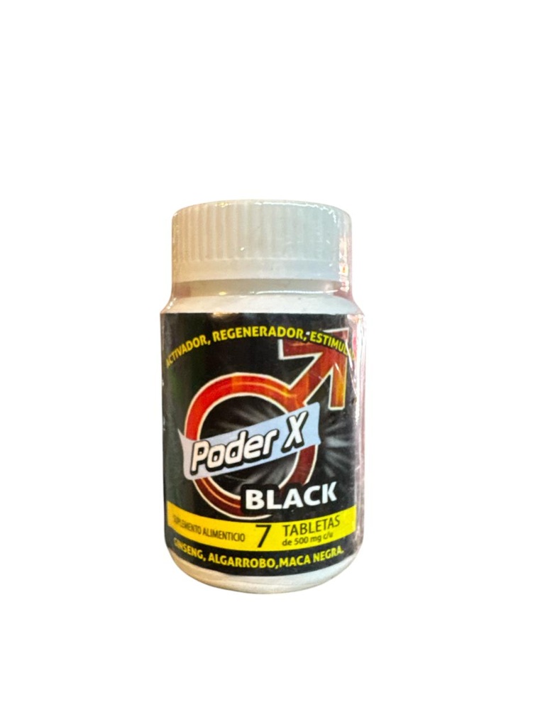 PODER X BLACK 7 TAB.