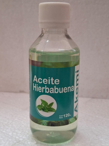 [7525256200410] ACEITE DE HIERBABUENA 120 ML AKEMI
