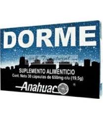 [7501055406128] DORME C/30 CAP ANAHUAC