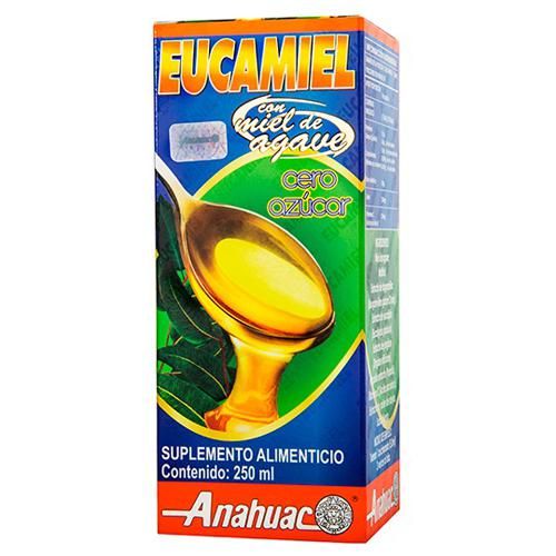 [7501055407552] EUCAMIEL CERO AZUCAR 250ML ANAHUAC