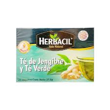 [714706911354] HERBACIL JENGIBRE Y TE VERDE C/25 SOB