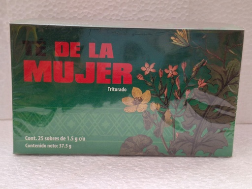 [7501853807837] TE DE LA MUJER 25 SOB MEXICA