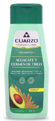 [7502009720482] AGUACATE Y GERMEN DE TRIGO 550 ML CUARZO