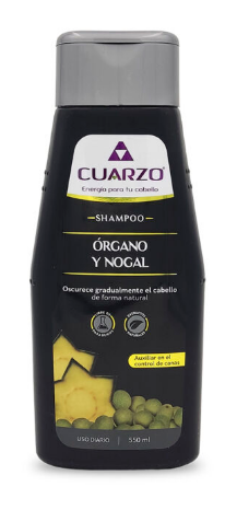 [7502009720611] SHAMPOO ORGANO Y NOGAL 550ML CUARZO