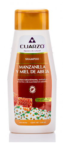 [7502009720673] SHAMPOO  MANZANILLA Y MIEL CUARZO 550ML