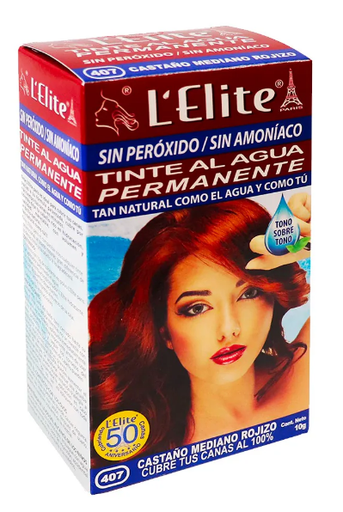 [7501122304074] TINTE ELITE CASTAÑO MEDIANO ROJIZO 407
