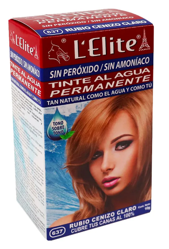 [7501122306375] TINTE ELITE RUBIO  CENIZO CLARO 637