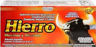 [7502217900287] ING AMPOLLETA HIERRO C/10 GN+VIDA