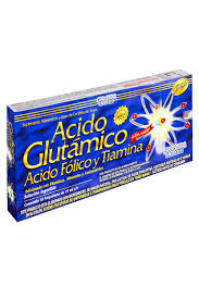 [7502217900034] ACIDO GLUTAMICO TIAMINA C/10 AMP GN+VIDA
