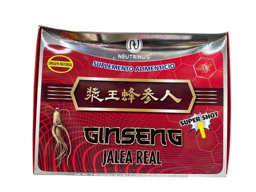 [7502021005062] INGERIBLE GINSENG JALEA REAL ROJA CON 10