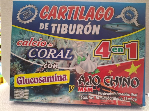 [7502019020121] 4 EN 1  CARTILAGO   INGERIBLE
