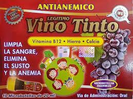 [7501666776542] INGERIBLE VINO TINTO CON 10 VITAMINA B12