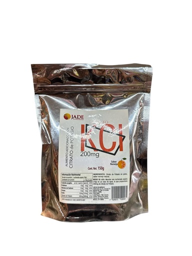 [7509015100062] CITRATO DE POTASIO 150 GRS NARANJA JADE