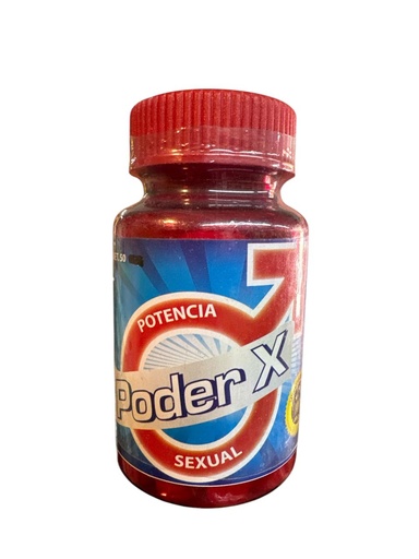 [7502214177721] PODER X. POTENCIA SEXUAL 50 CAPS