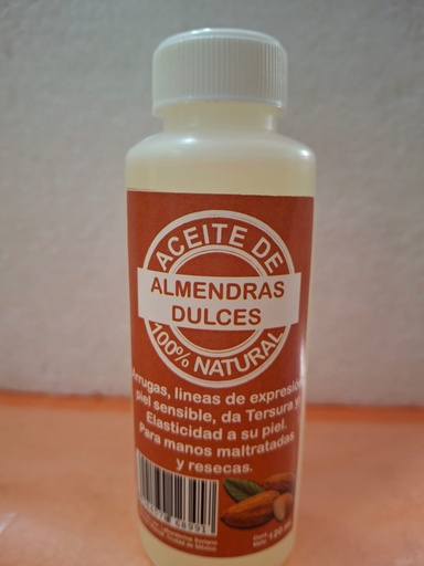 [GEN-1011]  ALMENDRAS DULCES 120ML  SORIANO