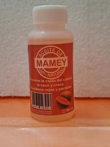 [GEN-1010]  ACEITE MAMEY 60ML  LAB. SORIANO