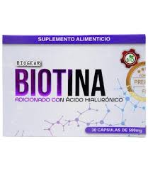 [7503024064049] BIOTINA 30 CAP NUTRY  NUEVO BIOGEAR