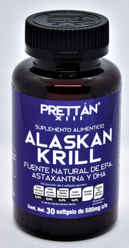 [7501185200283] ALASKAN KRILL C/ 30 CAP PRETTAN