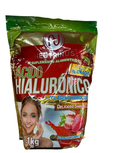 [7502023060076] ACIDO HIALURONICO BOLSA 1.100 KG  FRESA