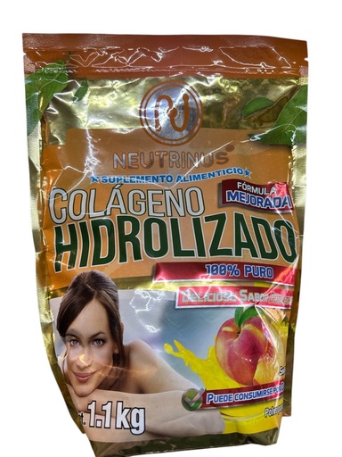 [7502023060144] COLAGENO BOLSA 1,100 KGS DURAZNO OFERT26